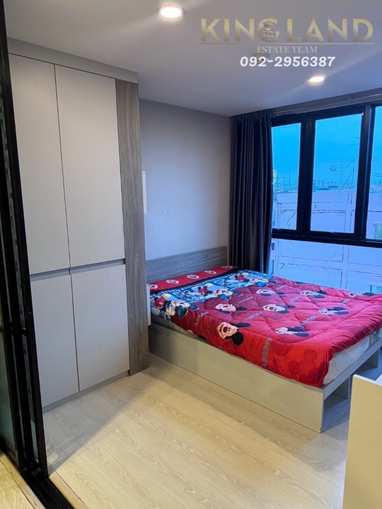 For RentCondoMin Buri, Romklao : Condo for rent: The Cube Plus Minburi, 1 bedroom, 1 bathroom, 1 living room, 8,000 baht/month, Building A, Floor: 6, size 28 sq m. #With furniture 🔥🔥Near the Pink Line, Krarai-Min Buri 🔥🔥