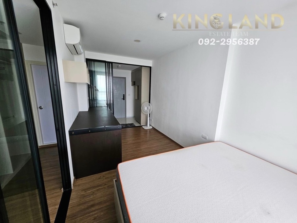 For RentCondoMin Buri, Romklao : Condo for rent: The origin Ram 209 interchange💦1 bedroom, 1 bathroom, size 26 sq m. Floor: 24, rental price 9,500 baht/month #including common fees