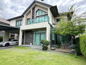 For SaleHouseRama5, Ratchapruek, Bangkruai : (For sale) ** Single house, Bangkok Boulevard, Sathorn-Pinklao 2, corner house, near Ratchaphruek Road **