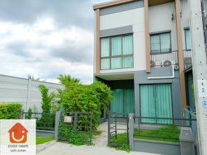 For SaleTownhousePattanakan, Srinakarin : ✨Townhouse for sale 🏡 Pleno Rama 9 - Krungthep Kreetha 2, 2-storey townhouse, corner house, 2 bedrooms 🛏️ Size 29.3 sq m 📍Location on Kanchanaphisek Road