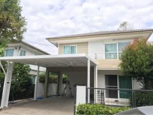 For RentHouseNawamin, Ramindra : HR1851 Single house for rent, Chaiyapruek Village, Ram Intra-Ring Road 2, near Fashion Island, convenient transportation, near the outer ring road.