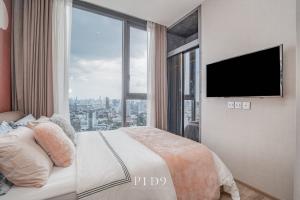 For RentCondoSapankwai,Jatujak : 📢 For rent, Condo The Line Chatuchak-Mo Chit, south side, city view, very beautiful, 40th floor!!! 📢 Code S2401-691