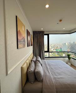 For SaleCondoSukhumvit, Asoke, Thonglor : 2 bedrooms, pets allowed, best price in the project, beautifully decorated room, fully furnished, very beautiful open view ✨Maru Ekkamai 2✨2 bedrooms, 2 bathrooms, size 55 sq m, near BTS Ekkamai Tel.0982645161