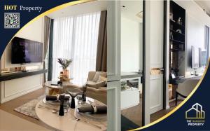 For RentCondoWitthayu, Chidlom, Langsuan, Ploenchit : For rent 28 Chidlom, luxury condo in the heart of Bangkok's CBD - Chidlom, 1 bedroom, 1 bathroom, high floor, fully furnished, near BTS Chidlom