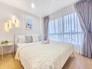 For SaleCondoKhlongtoei, Kluaynamthai : 🏬🚅Condo with excellent potential, Rama IV area, the best condo, Lumpini Place Rama 4, room size 28.15 sq m., 11th floor, beautiful view, no block, best price