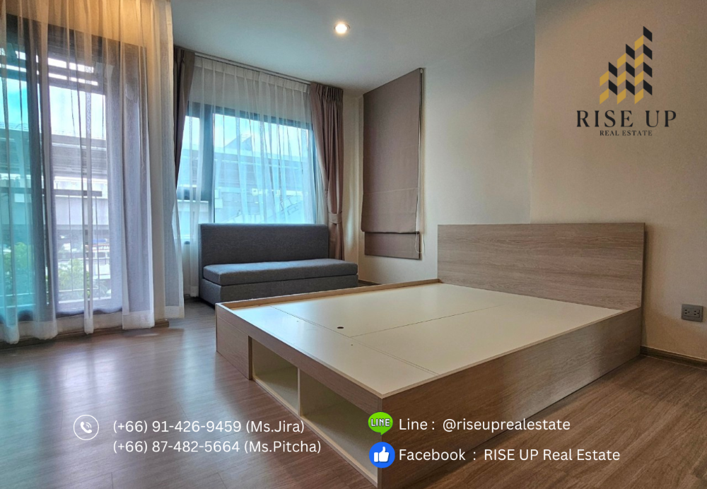 For RentCondoSamut Prakan,Samrong : For rent 📣 Aspire Erawan Prime, Studio 1 Bathroom , 27 Sq.m. , 🔥10,000 Baht/Month🔥