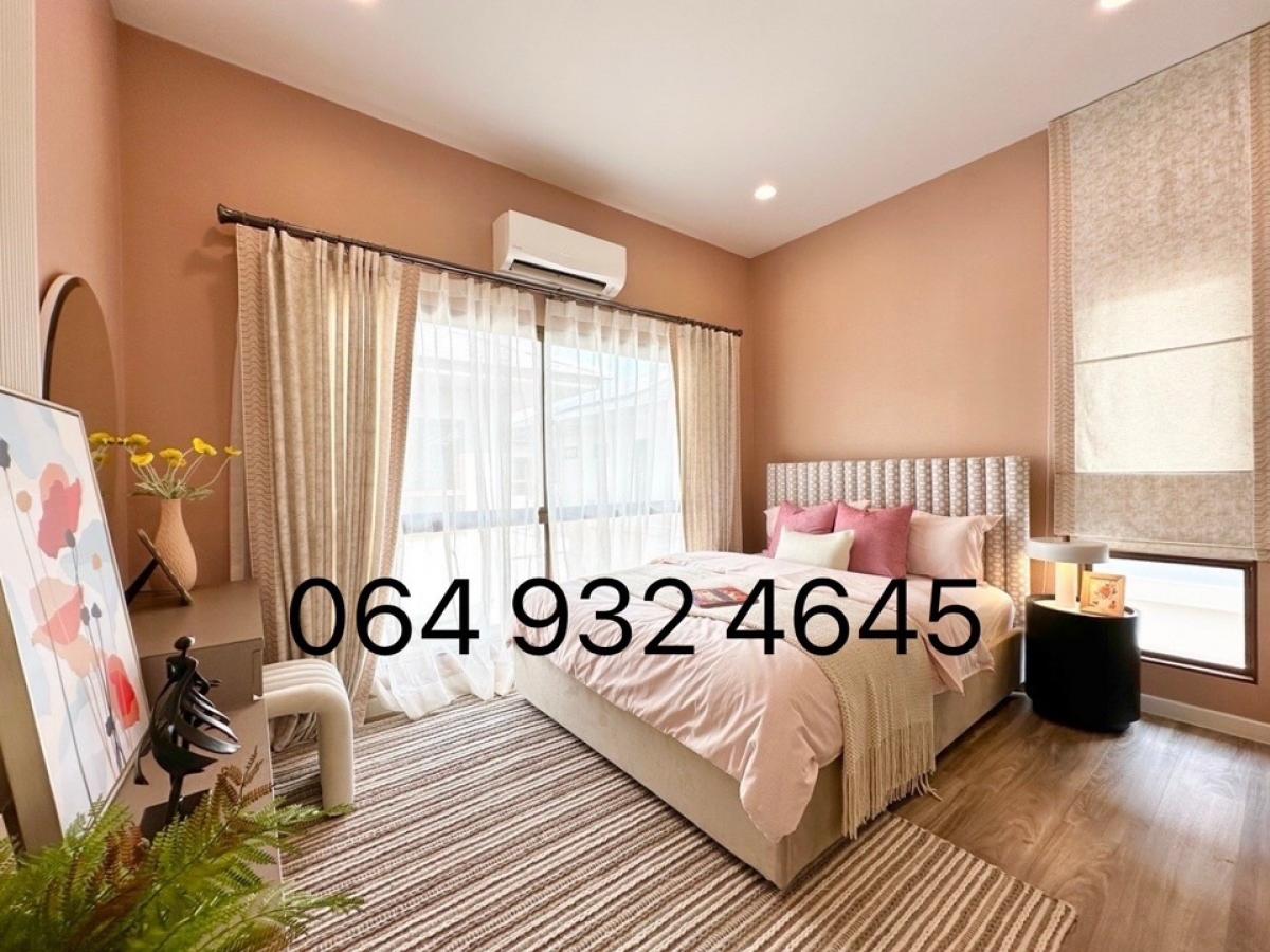 For SaleHousePattanakan, Srinakarin : Burasiri Krungthep KreethaSize S58.3 sq m 4b 4b 196 sqm2 floor pet friendly16.99mb