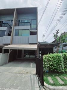 For RentTownhouseRama5, Ratchapruek, Bangkruai : Townhouse for rent, Baan Klang Muang, Ratchaphruek, near Central Westville, only 4 minutes.