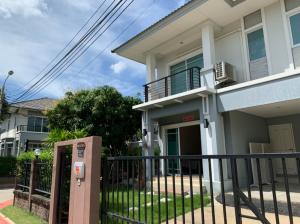 For RentHouseBang kae, Phetkasem : 2-storey detached house, corner room, furnished, for rent, Bang Khae-Phetkasem area, near The Mall Lifestore Bang Khae, only 1.5 km.