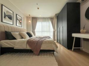 For SaleCondoRatchadapisek, Huaikwang, Suttisan : Beautiful and gentle, cute price, the owner is willing to sell at a loss, focus on speed, very beautiful, newly renovated, big King Size Bed