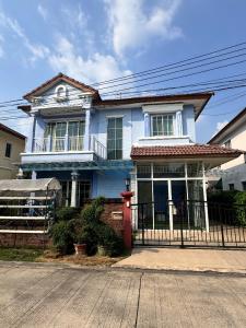 For RentHouseRama5, Ratchapruek, Bangkruai : For rent/sale, house, fully furnished, ready to move in, Thanasiri Pinklao-Ratchaphruek, 150 sq m, 2 floors, 3 bedrooms, 3 bathrooms (agents welcome)