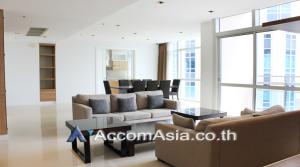 For RentCondoWitthayu, Chidlom, Langsuan, Ploenchit : Fully Furnished | 4 Bedrooms Condominium for Rent in Ploenchit, Bangkok near BTS Ploenchit at Athenee Residence (13002358)