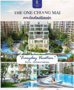 For RentCondoChiang Mai : 🏢Condo for rent The One Chiang Mai Next to Central Festival Chiang Mai The One Chiangmai