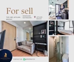 For SaleCondoSapankwai,Jatujak : ✨Wow price, super cool decorated room✨ The Line Jatujak-Mochit (1 bedroom, 27 sq m.) High floor, great view, price only 3.89 million baht. Tel.0981315848 @propmatch