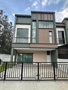 For RentTownhouseNawamin, Ramindra : BS1493 Townhouse for rent, corner house, Werve Sai Mai-Phahon Yothin project, Soi Sai Mai 56, near the expressway