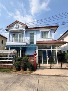 For RentHouseRama5, Ratchapruek, Bangkruai : Single house for rent, ready to move in, Thanasiri Pinklao-Ratchaphruek