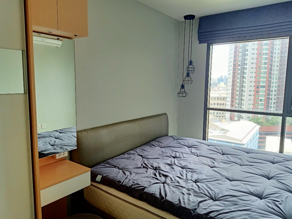 For RentCondoOnnut, Udomsuk : Very new room!! Condo for rent, 40 sq m., 11th floor, Building S, north side.