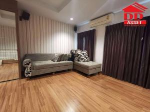 For RentTownhouseRama3 (Riverside),Satupadit : For rent: 3-storey townhouse, Baan Klang Krung Rama 3, Yan Nawa Road (Baan Klang Krung Rama 3)