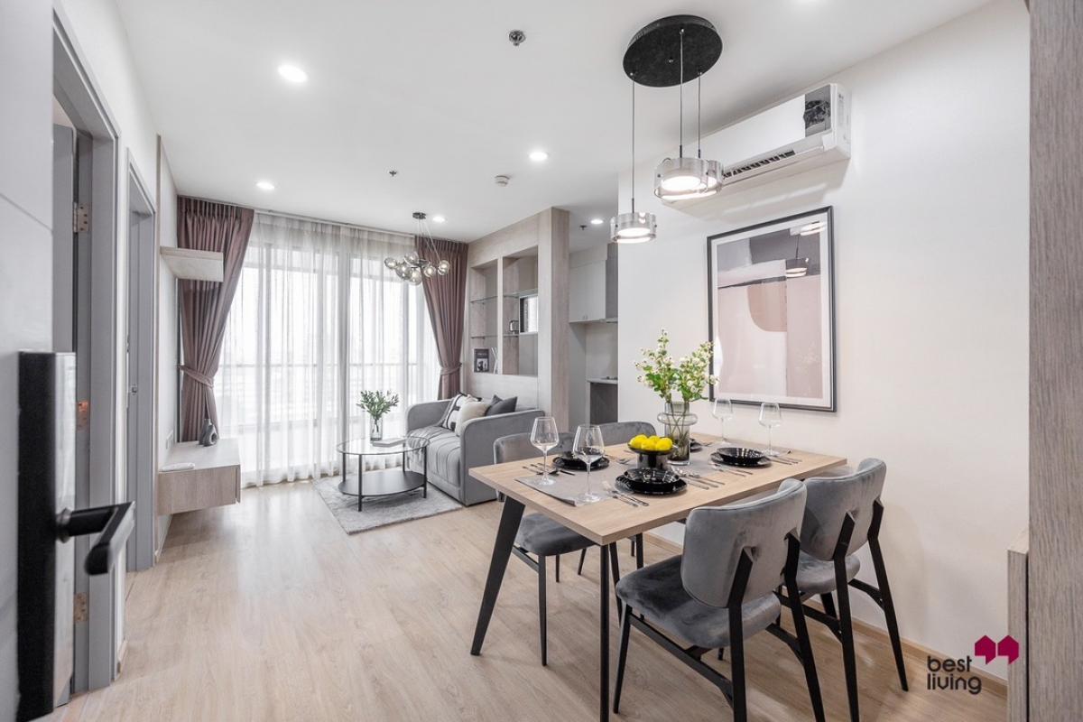 For SaleCondoThaphra, Talat Phlu, Wutthakat : 🏙️ 𝐈𝐃𝐄𝐎 𝐒𝐚𝐭𝐡𝐨𝐫𝐧 - 𝐓𝐡𝐚𝐩𝐡𝐫𝐚 near the BTS 350 m. to BTS Pho Nimit | Fully furnished, ready to move in