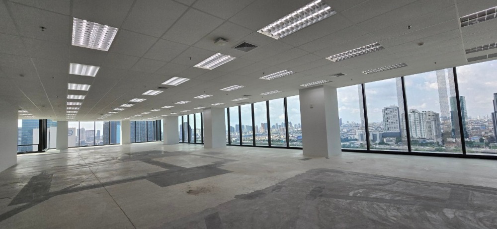 For RentOfficeRama9, Petchburi, RCA : ฺBrand new office, modern style, walk to MRT