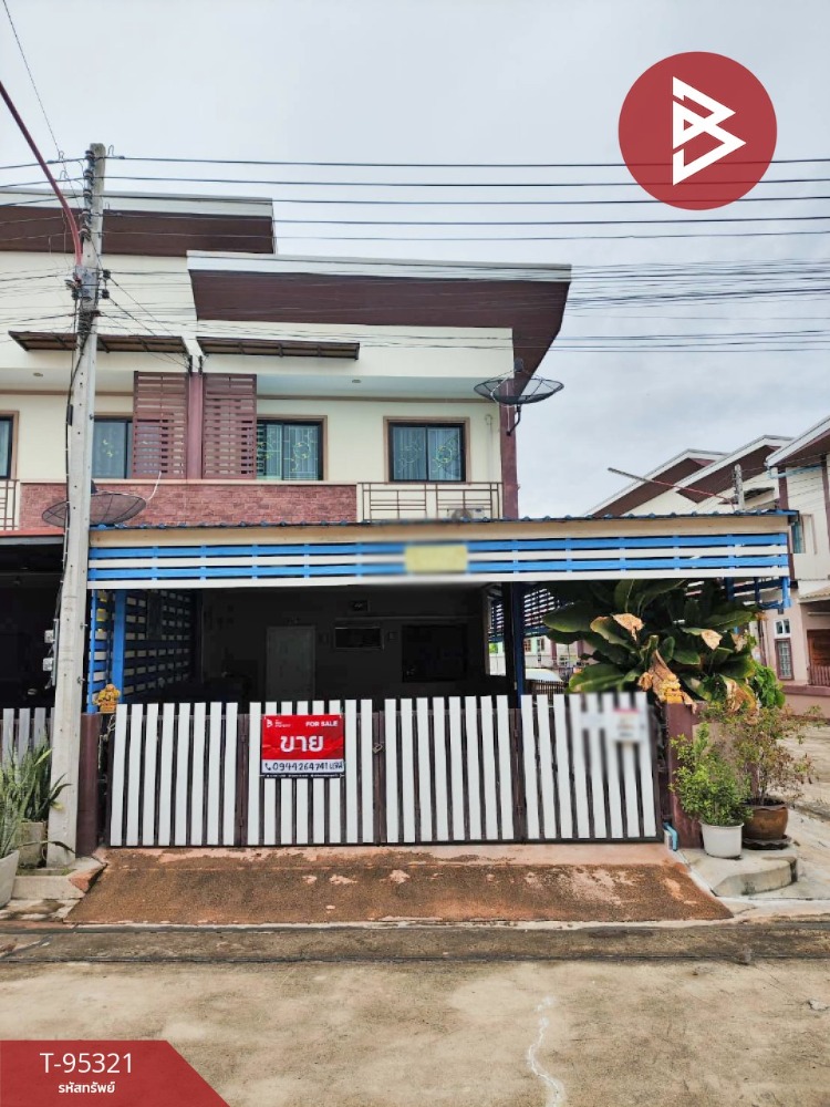 For SaleTownhouseMahachai Samut Sakhon : Townhouse for sale, Bangyang Ville Village, Krathum Baen (Bangyang Ville), Samut Sakhon