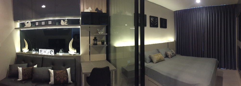 ให้เช่าคอนโดพระราม 9 เพชรบุรีตัดใหม่ RCA : For Rent Life Asoke 29.5 sqm. 12A floor #46/376