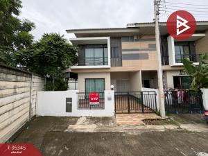 For SaleTownhouseMahachai Samut Sakhon : Townhouse for sale, Dee Ekkachai Plus Village, Khok Kham, Samut Sakhon, ready to move in