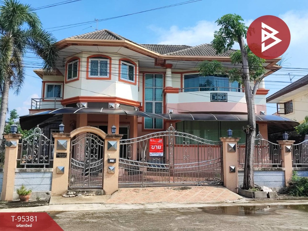 For SaleHouseSamut Prakan,Samrong : Single house for sale, Place and Park Village, Pracha Uthit 90, Phra Samut Chedi, Samut Prakan