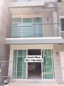 For RentTownhousePattanakan, Srinakarin : For rent: 3-storey townhouse, Town Avenue Rama 9 project (Town Avenue Rama 9), Krungthep Kreetha 7, Hua Mak, Bang Kapi, a nice project, quiet, peaceful, the juristic person takes very good care of it.