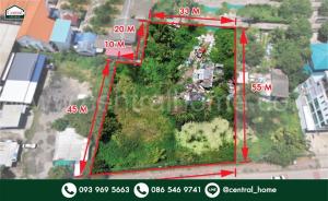 For SaleLandChaengwatana, Muangthong : Land area 597 sq.w. next to Pak Kret bypass road, Bang Talat, Pak Kret, near MRT