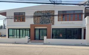 For RentHouseRama5, Ratchapruek, Bangkruai : Single house for rent, 2 floors, Soi Tiwanon, can open a shop, cafe, office, near the Pink Line, Krarai Station