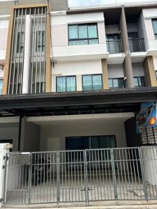 For RentTownhouseVipawadee, Don Mueang, Lak Si : RTJ1782 Townhome for rent, Patio Vibhavadi-Songprapa, 3-storey townhome, new style, modern style, near the Bang Sue-Rangsit Red Line, near Don Mueang Tollway