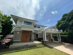 For RentHouseLadkrabang, Suwannaphum Airport : Detached House for Rent Home Place The Park Wongwan – Rama 9, Fully furnished