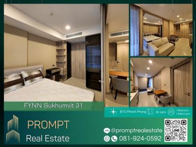 ให้เช่าคอนโดสุขุมวิท อโศก ทองหล่อ : EF00899 - FYNN Sukhumvit 31 - BTS Phrom Phong - MRT Asoke