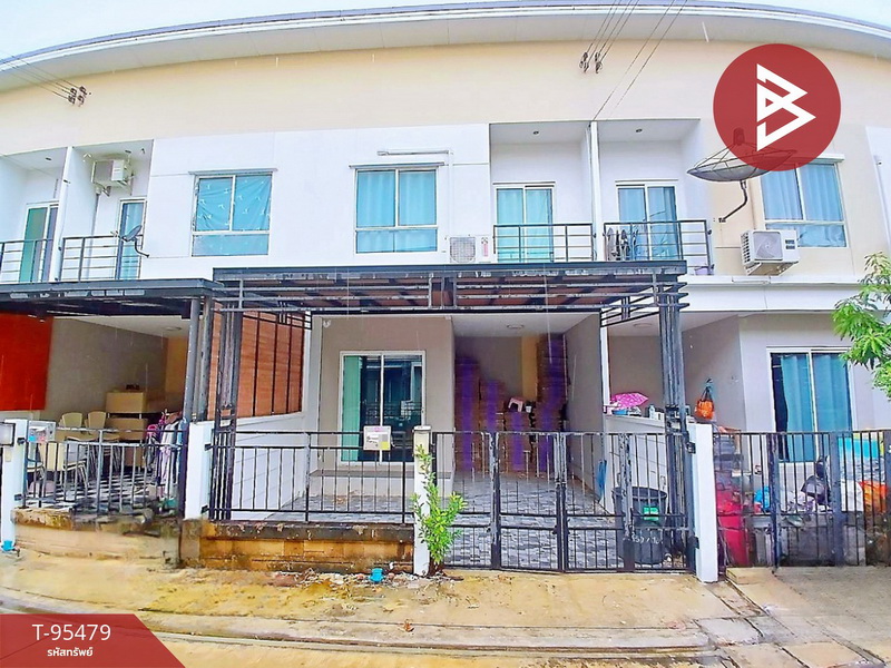 For SaleTownhouseNonthaburi, Bang Yai, Bangbuathong : Townhouse for sale, The Essence Village, Chaiyaphruek-Wongwaen, Nonthaburi