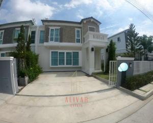 For RentHouseBangna, Bearing, Lasalle : RH091124 For rent, 2-storey house, Anya Bangna-Ramkhamhaeng 2, near Mega Bangna