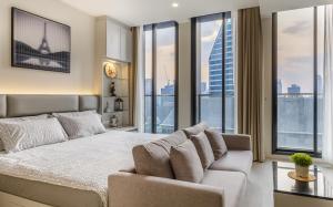 ให้เช่าคอนโดวิทยุ ชิดลม หลังสวน : Noble Ploenchit for rent 45 sqm 1 beds 1 bath 38,000 per month