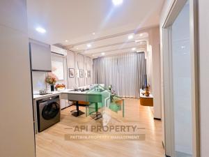 Sale DownCondoPattaya, Bangsaen, Chonburi : Aquarous Jomtien Pattaya 1 Bedroom Deluxe Foreigner name 45 sqm