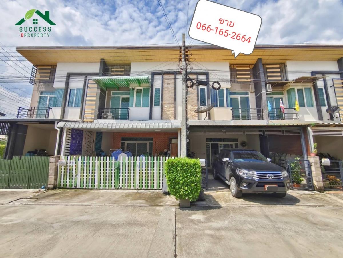 For SaleTownhouseLadkrabang, Suwannaphum Airport : 💥Selling a townhouse, Gusto Village, Bangna-Suvarnabhumi, 4 bedrooms, 3 bathrooms, 2 parking spaces, fully renovated, ready to move in, house in good condition, location on the main road, easy access, no need to enter a deep alley, only 15 minutes from Su