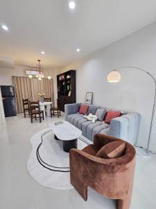 For RentTownhouseMin Buri, Romklao : 🏡📣🌟 For rent, Baan Klang Muang project, Rama 9 - Krungthep Kreetha, beautiful house, decorated, ready to move in, convenient transportation