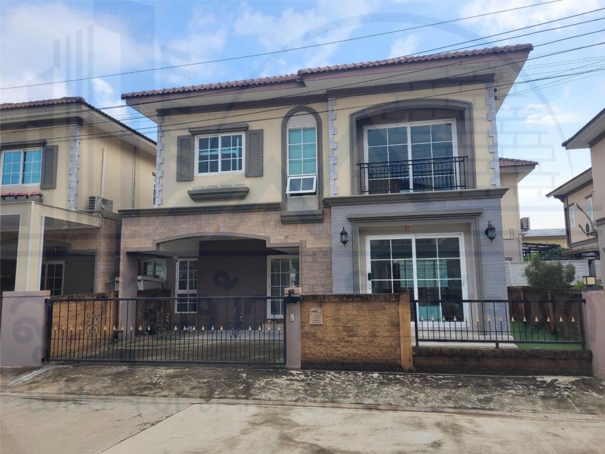 For RentHouseBang kae, Phetkasem : Golden Neo Bang Khae semi-detached house for rent, near the BTS 🏡🎊💸