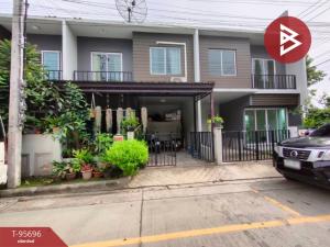 For SaleTownhouseSamut Prakan,Samrong : Townhouse for sale, The Colors Village, Bangna, Km.10, Bang Phli, Samut Prakan