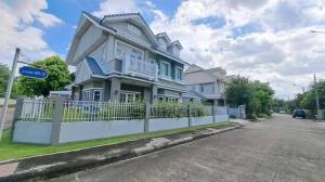 For SaleHouseMin Buri, Romklao : S-PWCV101 For sale, single house, Parkway Chalet Village, Ramkhamhaeng 190, size 83 sq m., 2 floors, usable area 237 sq m., 4 bedrooms, 3 bathrooms, 8.7 million 063-759-1967