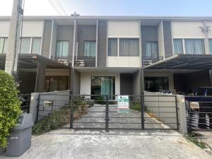 For SaleTownhousePathum Thani,Rangsit, Thammasat : Urgent sale, townhouse, 18.3 sq.w., usable area 106 sq.m., 3 bedrooms, 2 bathrooms, Pleno Rangsit Khlong 4 - Ring Road