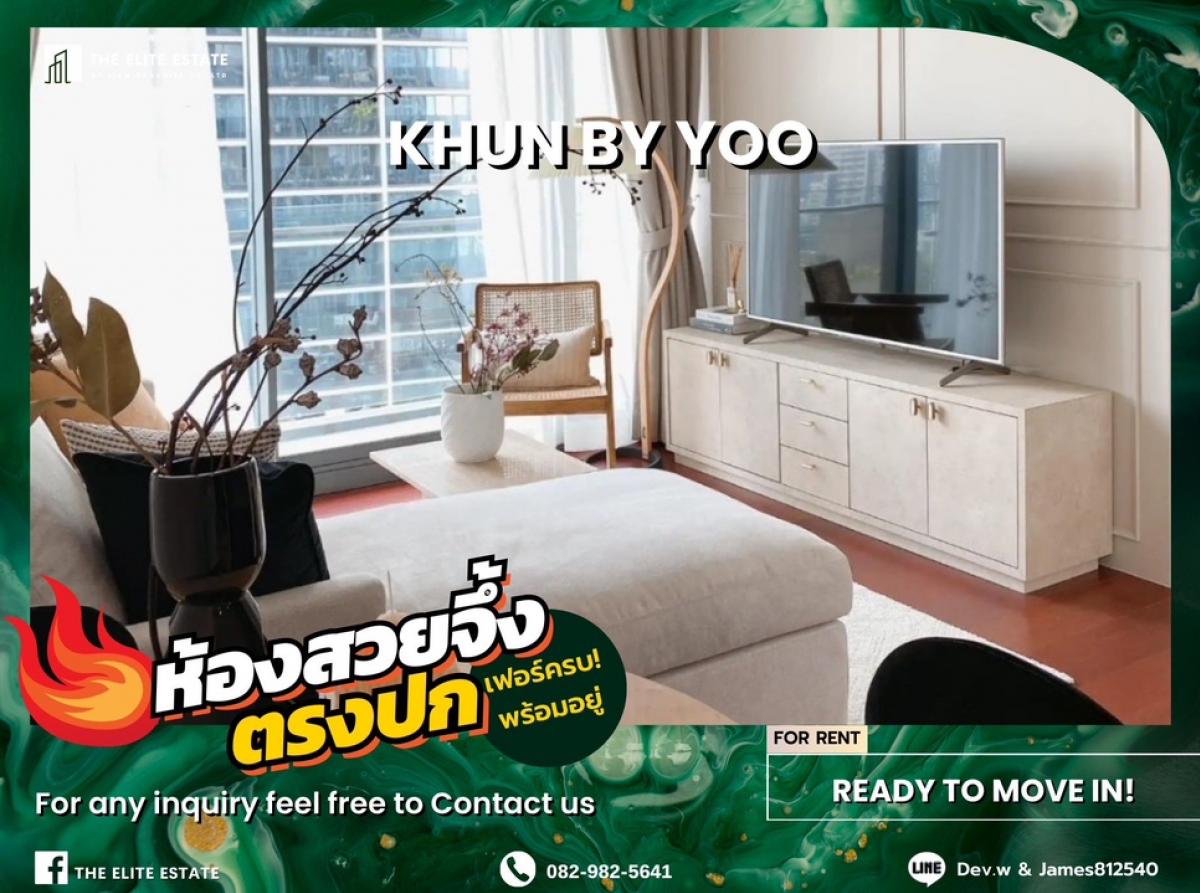 For RentCondoSukhumvit, Asoke, Thonglor : 🐲💫Nice room for rent 🐲💫KHUN BY YOO