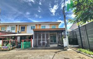 For SaleTownhouseSamut Prakan,Samrong : For sale: Townhouse, Pruksa 74/2 Srinakarin-Theparak, Soi Thapbunchai, good location, back corner, beginning of project