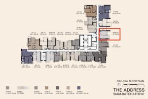 For SaleCondoRatchathewi,Phayathai : The Address Siam-Ratchathewi 1 bedroom 7.8mb