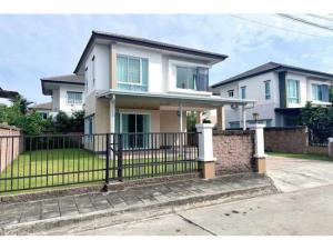 For SaleHouseSamut Prakan,Samrong : Semi-detached house , Phasorn Pride Srinakarin - Theparak, 135 sq m.