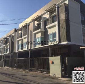 For RentTownhouseMin Buri, Romklao : For rent: 3-storey townhouse, Nalin Avenue, on Ramkhamhaeng Road