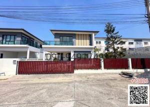 For RentHousePathum Thani,Rangsit, Thammasat : For rent: 2-storey detached house, CPN Ville 2, Wongwaen-Lam Luk Ka, ready to move in